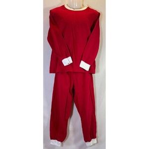 MyWear Tomte Santa Claus Christmas Pajamas or Costume Red & White Size 5 / 110cm